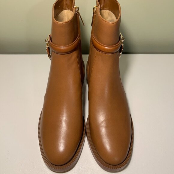 Michael Kors Hamilton Embellished Leather Ankle Boot - Picture 2 of 12